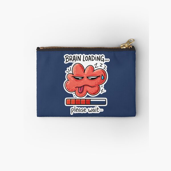 Item preview, Brain Loading Please Wait – Funny Tired Brain Design designed and sold by Low Battery Society.