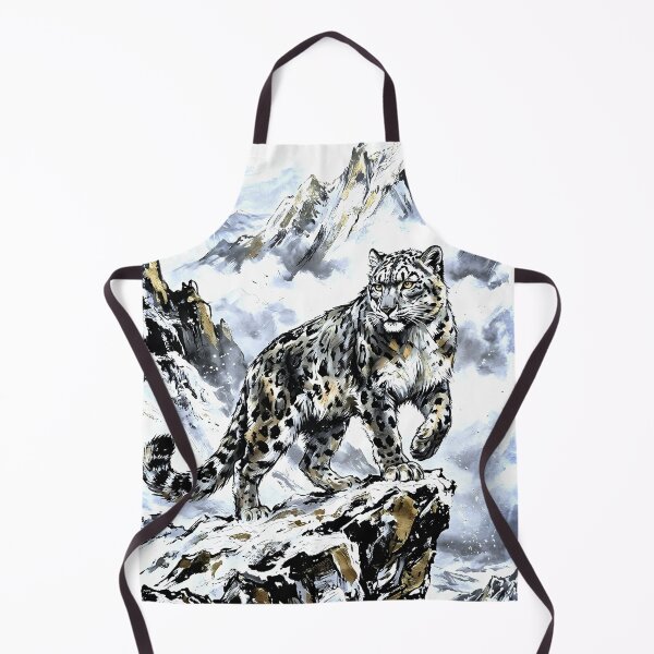 Item preview, Snow Leopard Art designed and sold by Aureluxe.