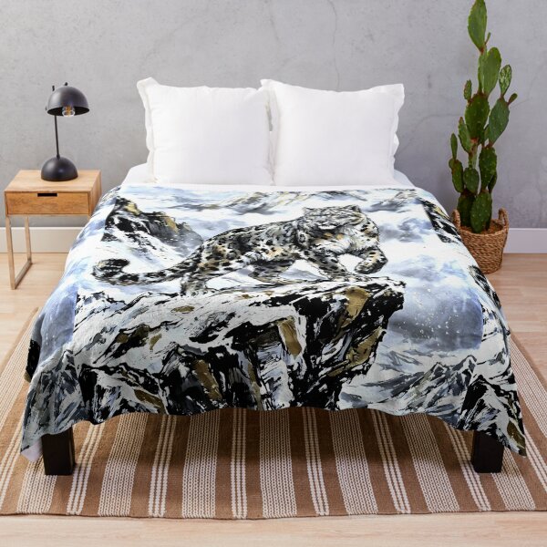Item preview, Snow Leopard Art designed and sold by Aureluxe.