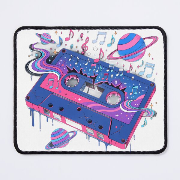 Item preview, Vintage Music Cassette Galaxy designed and sold by Bionson Art.