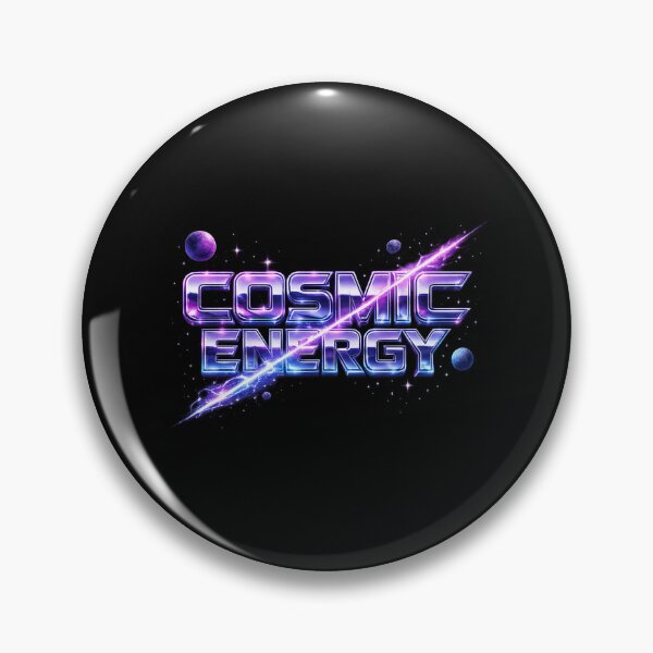 Item preview, COSMIC ENERGY - Futuristic Neon Sci-Fi Typography designed and sold by MKreative Studio.