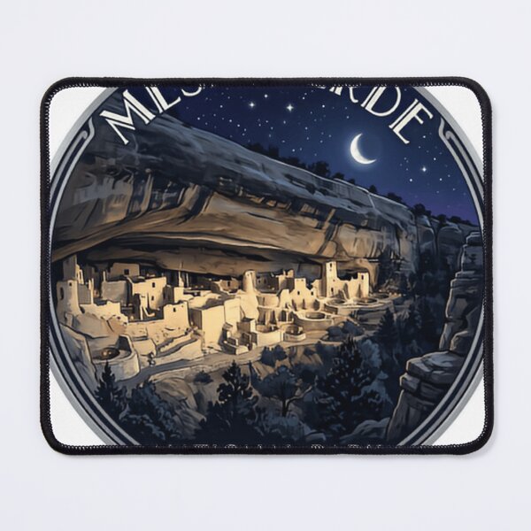 Item preview, Mesa Verde National Park Colorado Historic Cliff Dwellings designed and sold by SkeletonsDanger.