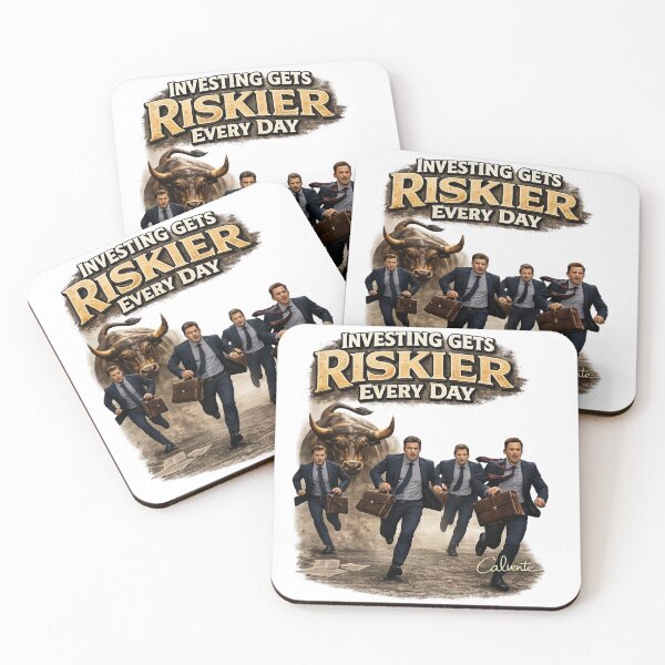 Item preview, Investing Gets Riskier Every Day designed and sold by Calvente Artworks .
