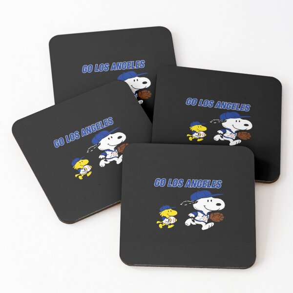 Item preview, Snoopy Baseball Go Los Angeles  designed and sold by Emerald-Apparel.