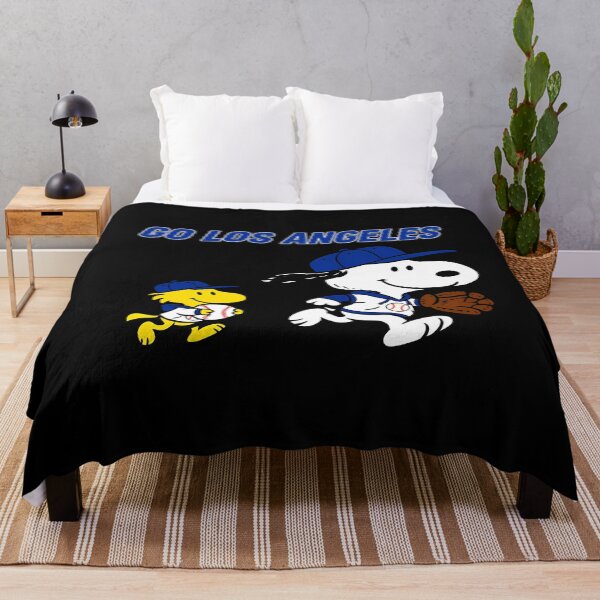 Item preview, Snoopy Baseball Go Los Angeles  designed and sold by Emerald-Apparel.