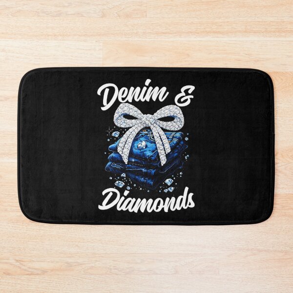 Item preview, Denim And Diamonds Western Cowgirl Style Design designed and sold by zamiokaline.