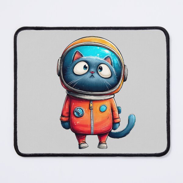 Item preview, Cute Astronaut Cat – Kawaii Space Kitten designed and sold by dharanna.
