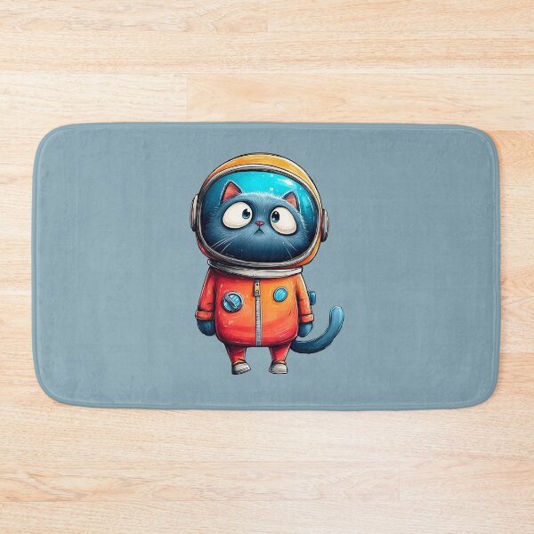 Item preview, Cute Astronaut Cat – Kawaii Space Kitten designed and sold by dharanna.