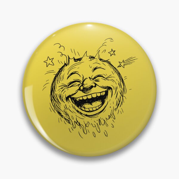 Item preview, Laughing moon face designed and sold by AndreBarnard.