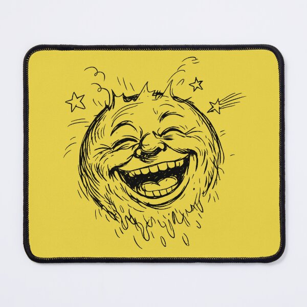 Item preview, Laughing moon face designed and sold by AndreBarnard.