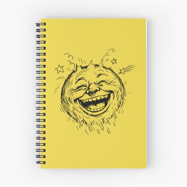 Item preview, Laughing moon face designed and sold by AndreBarnard.