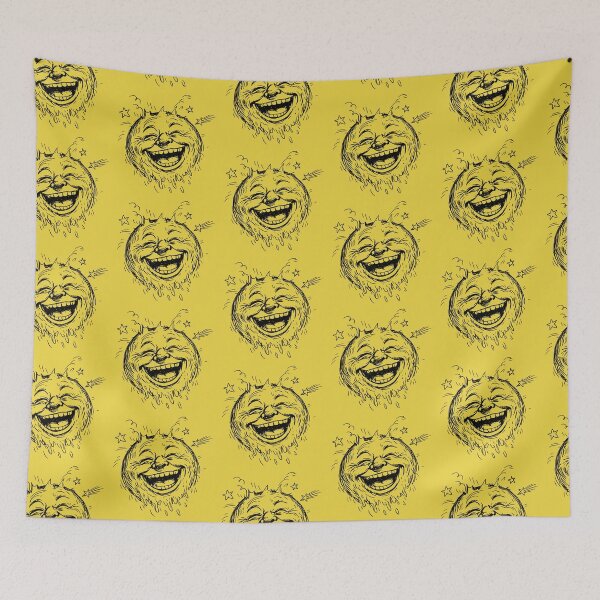 Item preview, Laughing moon face designed and sold by AndreBarnard.
