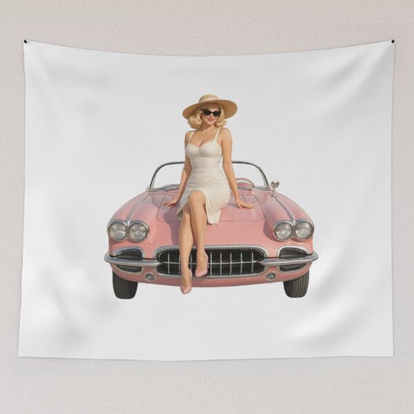 Item preview, "Retro Glamour: Charm and Audacity of Pin-Ups” designed and sold by CHRIST5000.