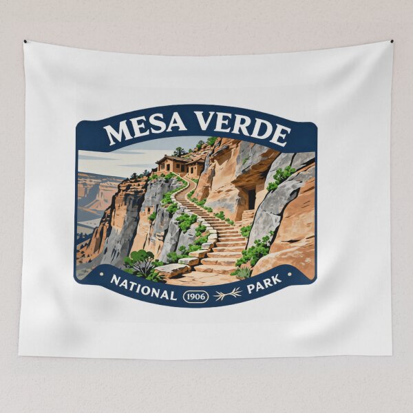Item preview, Mesa Verde National Park Explore Cliff Dwellings Pueblo History Adventure designed and sold by SkeletonsDanger.