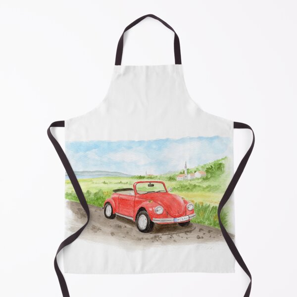 Item preview, Vintage Red Car designed and sold by dpesheva-art.