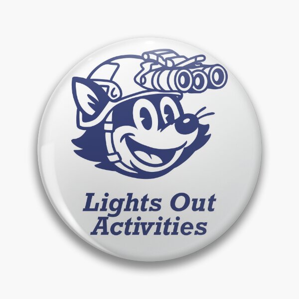 Item preview, Lights Out Racoon (indigo) designed and sold by Deepwood.
