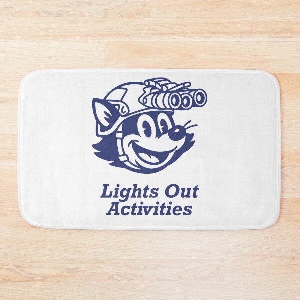 Item preview, Lights Out Racoon (indigo) designed and sold by Deepwood.