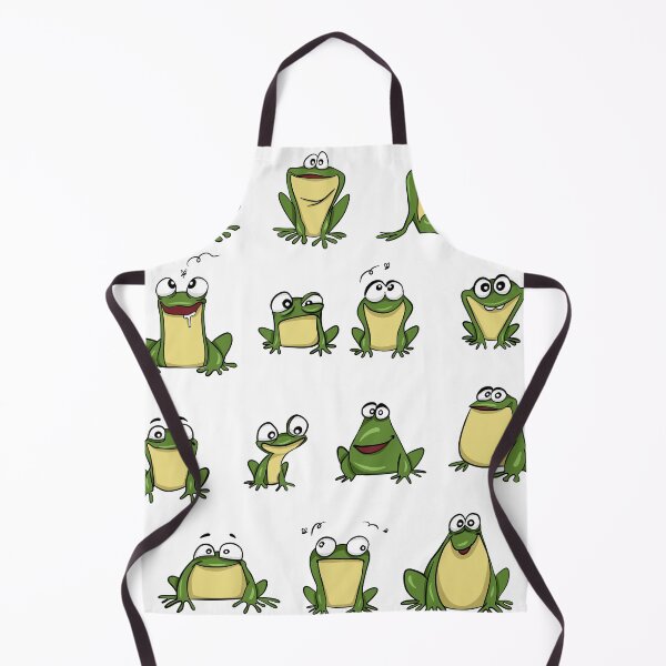 Item preview, Funny Frog Emoji Sticker Sheet designed and sold by LYAN-STORE.