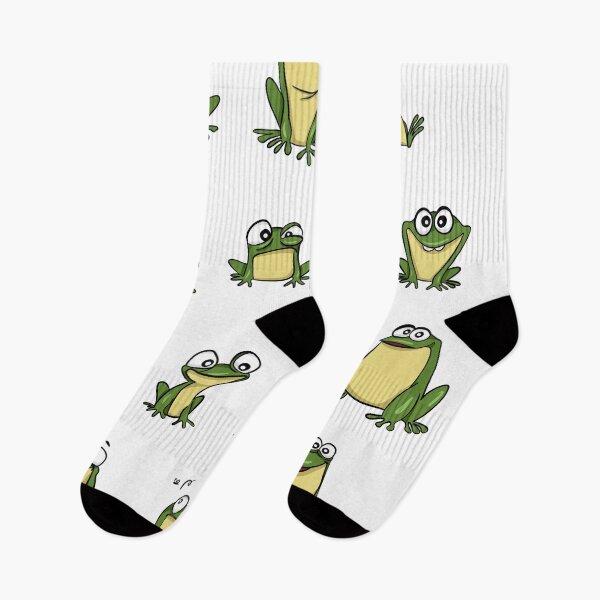 Item preview, Funny Frog Emoji Sticker Sheet designed and sold by LYAN-STORE.