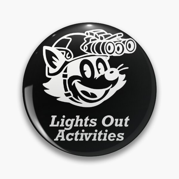 Item preview, Lights Out Racoon (white) designed and sold by Deepwood.