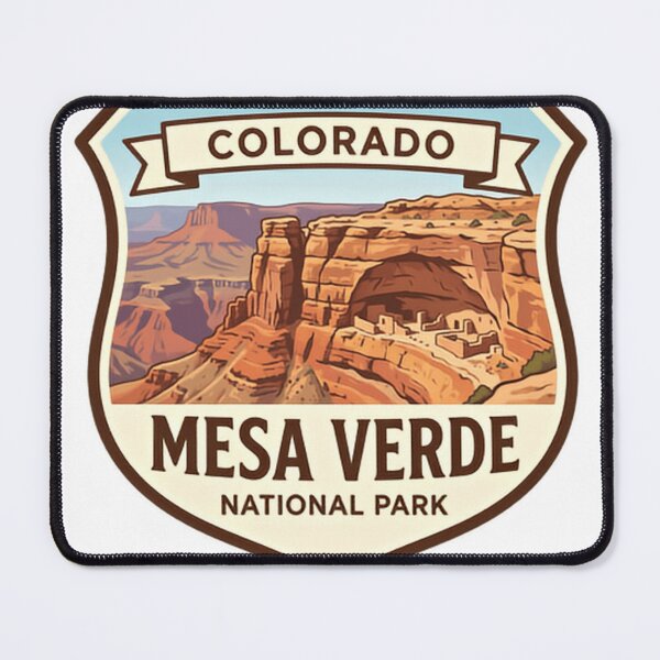 Item preview, Mesa Verde National Park Cliff Palace Pueblo Heritage Hiking Mountain Views designed and sold by SkeletonsDanger.