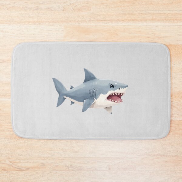 Item preview, Great White Shark ART Illustration designed and sold by pixeldizajn.