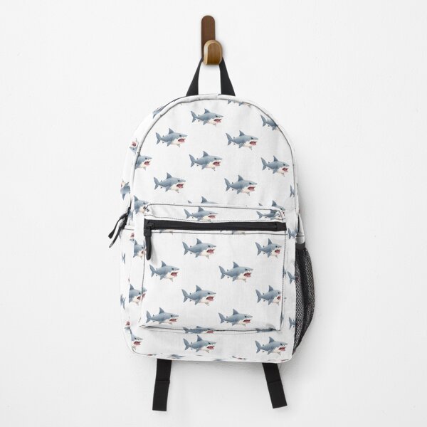 Item preview, Great White Shark ART Illustration designed and sold by pixeldizajn.