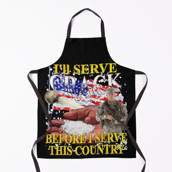 Item preview, Tee I'll Serve Crack Before I Serve This Country designed and sold by ToyaVitoricu.
