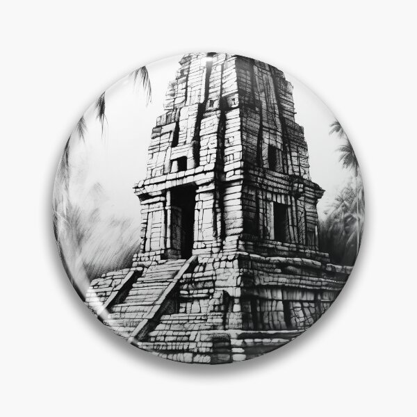 Item preview, Mayan ruins designed and sold by Island Art Studios.