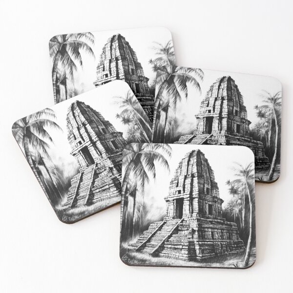 Item preview, Mayan ruins designed and sold by Island Art Studios.