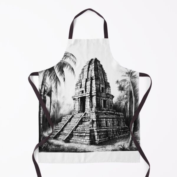 Item preview, Mayan ruins designed and sold by Island Art Studios.