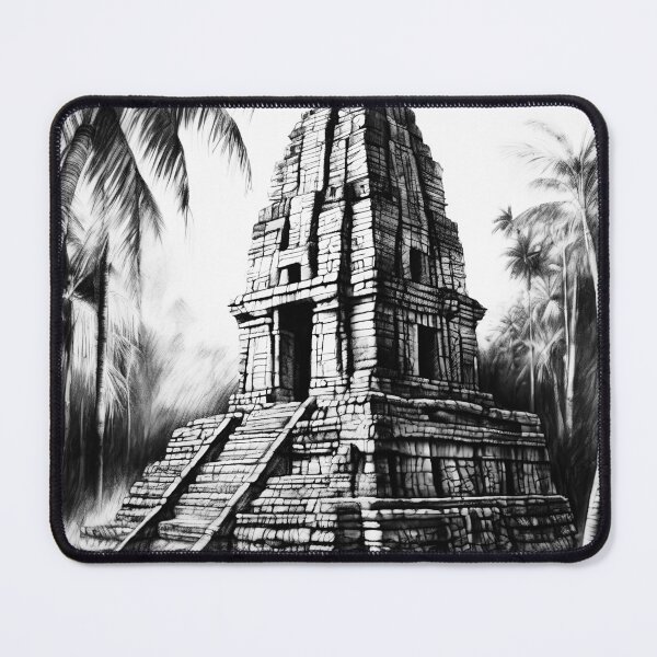 Item preview, Mayan ruins designed and sold by Island Art Studios.