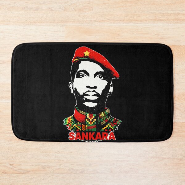 Item preview, Vintage Thomas Sankara | Pan-African Revolutionary | African Kente fabric designed and sold by Youngkev-arts.