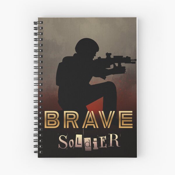 Item preview, Brave Soldier designed and sold by Kim_Graphic-Design.