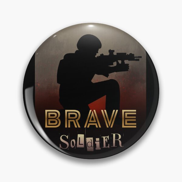 Item preview, Brave Soldier designed and sold by Kim_Graphic-Design.