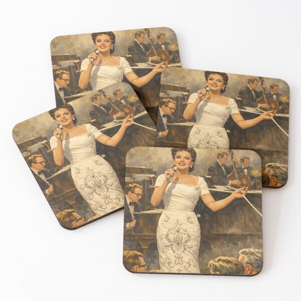 Item preview, Judy Live onstage - Vintage Jazz Club Singer – Classic Mid-Century Lounge Performance designed and sold by DiamondSkyShirt.