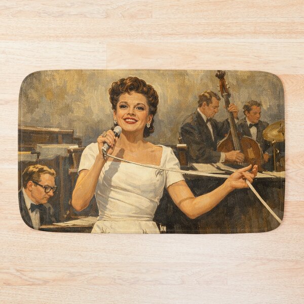 Item preview, Judy Live onstage - Vintage Jazz Club Singer – Classic Mid-Century Lounge Performance designed and sold by DiamondSkyShirt.