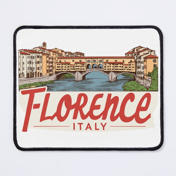 Item preview, Florence Italy Ponte Vecchio Bridge Photorealistic Travel Sticker   Arno River Tuscany Souvenir designed and sold by Blurbean.