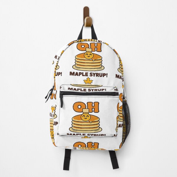 Item preview, Oh Maple Syrup Pancakes – Funny Canada Breakfast Vintage Maple Leaf Design designed and sold by Globalcitytees.