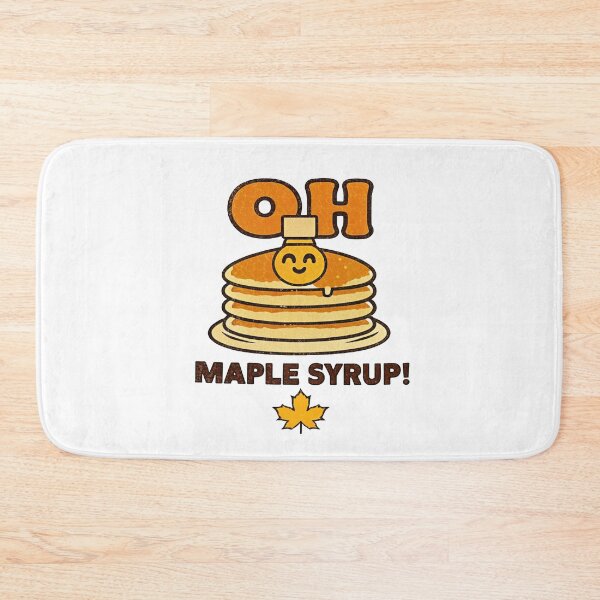 Item preview, Oh Maple Syrup Pancakes – Funny Canada Breakfast Vintage Maple Leaf Design designed and sold by Globalcitytees.
