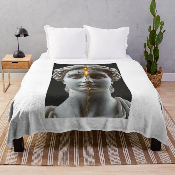 Item preview, Golden Soul - Cracked Marble Goddess designed and sold by THEARTCURATİON .