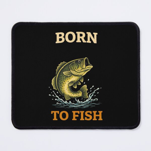 Item preview, Born To Fish Funny Fishing Fisherman Retro Design designed and sold by Tropivaro.
