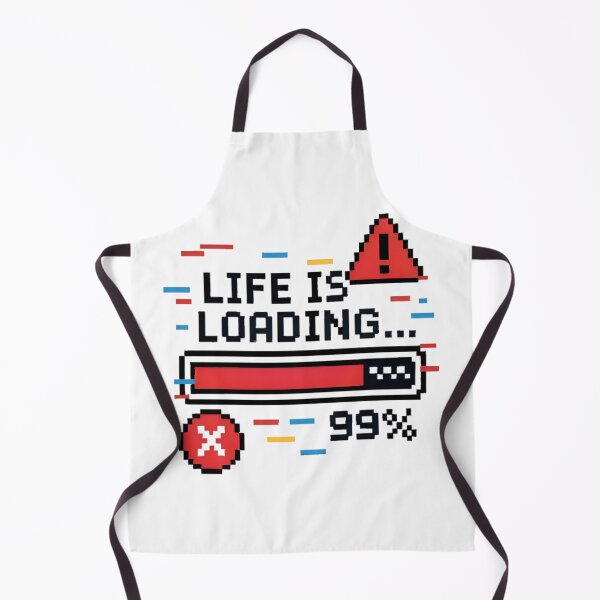 Item preview, Life is loading pixel art retro gaming aesthetic designed and sold by AlanyaArtX.