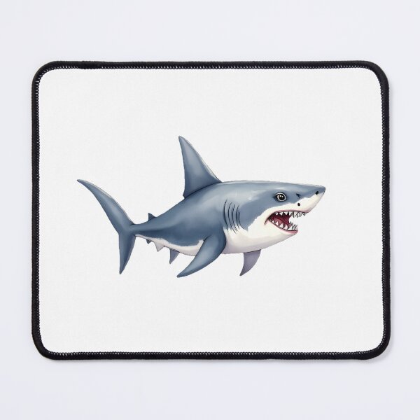 Item preview, Great White Shark ART Style designed and sold by pixeldizajn.