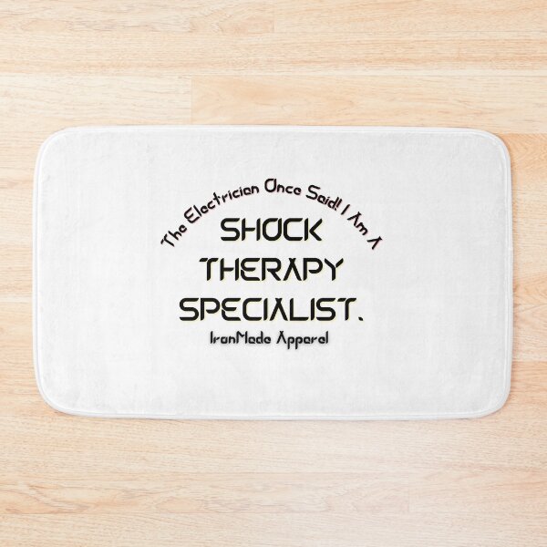 Item preview, Shock Therapy Specialist Electrician T-Shirt | Funny Electrical Worker Humor Tee for Linemen & Tradesmen designed and sold by IronMade Apparel.