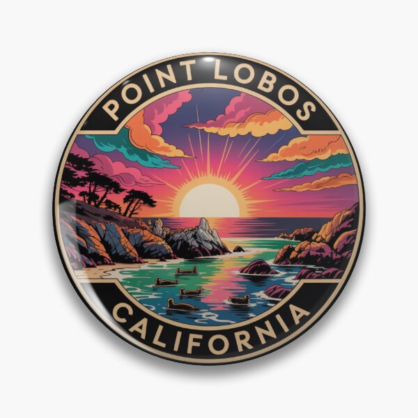 Item preview, Point Lobos California: Wildlife Illustration designed and sold by CircinusStore.