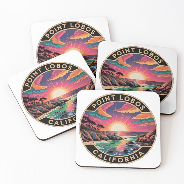 Item preview, Point Lobos California: Wildlife Illustration designed and sold by CircinusStore.