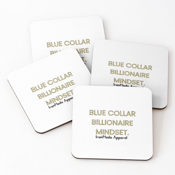 Item preview, Blue Collar Billionaire Mindset Electrician T-Shirt | Tradesman Success Mentality Tee for Electrical Workers designed and sold by IronMade Apparel.