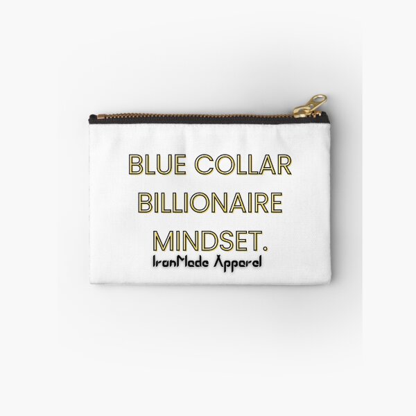 Item preview, Blue Collar Billionaire Mindset Electrician T-Shirt | Tradesman Success Mentality Tee for Electrical Workers designed and sold by IronMade Apparel.