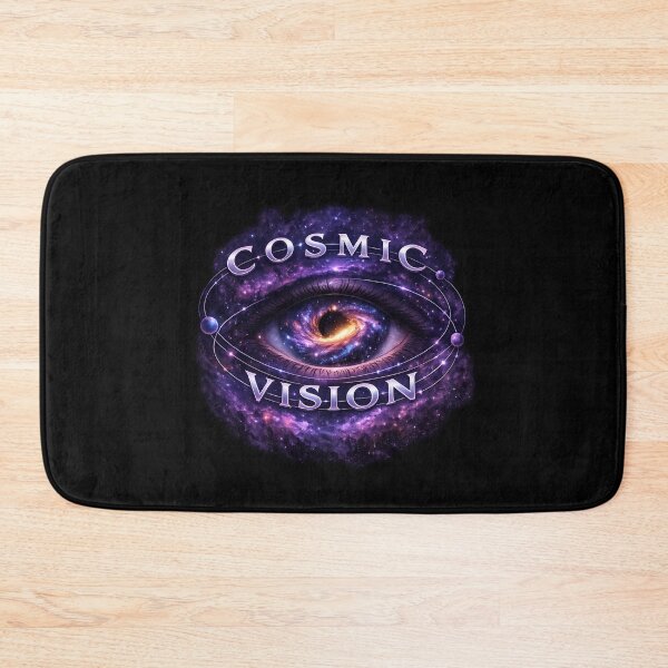 Item preview, Cosmic Vision - Surreal Galaxy Eye Typography designed and sold by MKreative Studio.